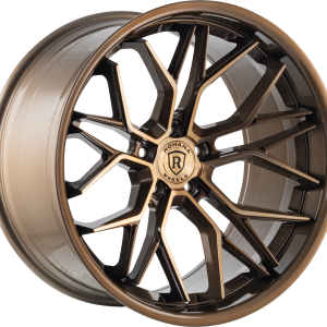20″ ROHANA WHEELS RFC3 MACHINED BRONZE FLOW FORMED FINISH RIMS