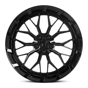 20″ DOLCE PERFORMANCE WHEELS MAGARI GLOSS BLACK RIMS