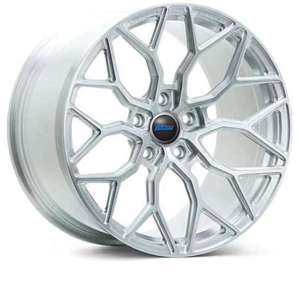 1 - Piece Forged Rims Polished Customized Wheels For Luxury Cars