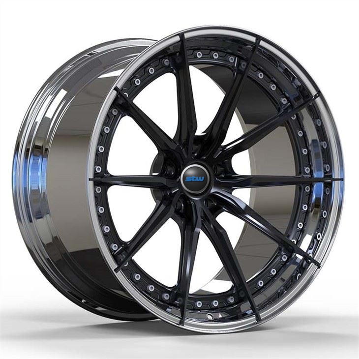 Polish Barrel+Black Disc 19 20 21 22 Inch Custom 2-PC Forged Rims Fit To BMW X6 5x112 5x120
