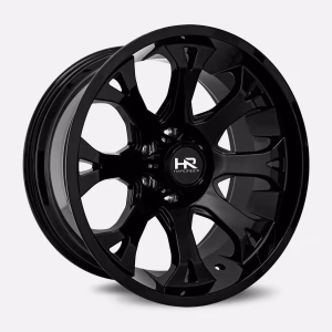 20″ HARDROCK WHEELS H505 BLOODSHOT XPOSED GLOSS BLACK OFF-ROAD RIMS