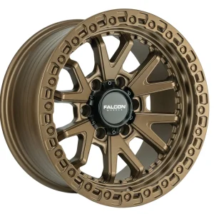 17″ FALCON OFF-ROAD WHEELS TC3 CHAOS MATTE BRONZE FINISH RIMS