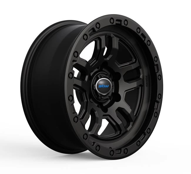17X7 Negative Offset 4X4 Rims Forged Off Road Matte Black For Toyota 4runner Car Wheels