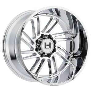 22″ HOSTILE WHEELS H116 JIGSAW CHROME FINISH RIMS