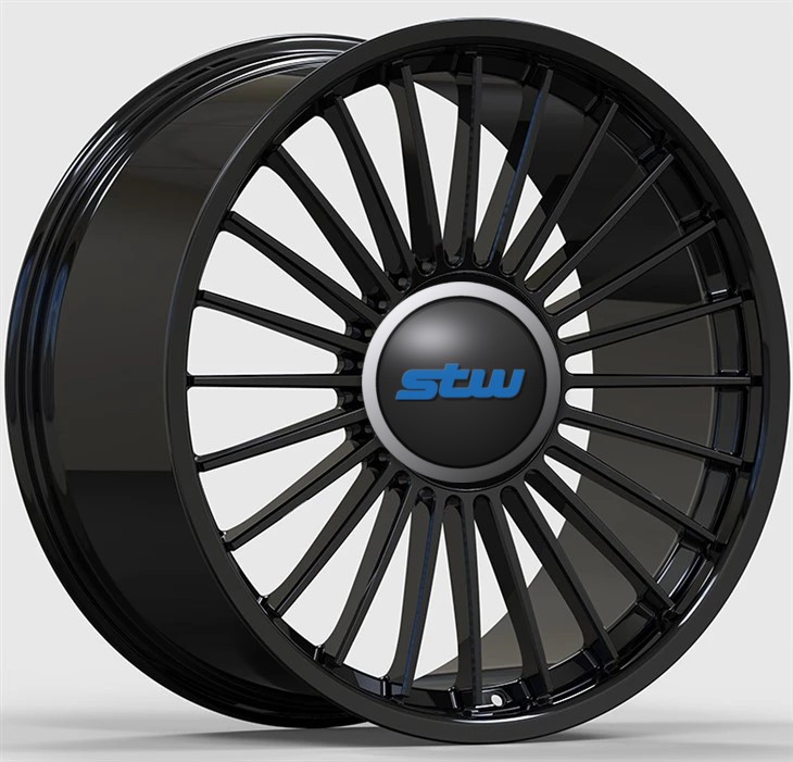 Rolls-Royce 24x10 Gloss Black Rims