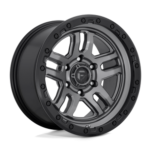 20″ FUEL WHEELS D701 AMMO ANTHRACITE BLACK RING OFF-ROAD RIMS