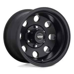17″ AMERICAN RACING WHEELS VINTAGE AR172 BAJA SATIN BLACK OFF-ROAD RIMS