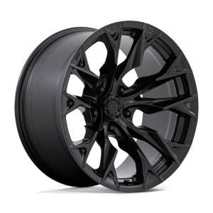 24″ FUEL WHEELS D804 FLAME 5 BLACKOUT OFF-ROAD RIMS