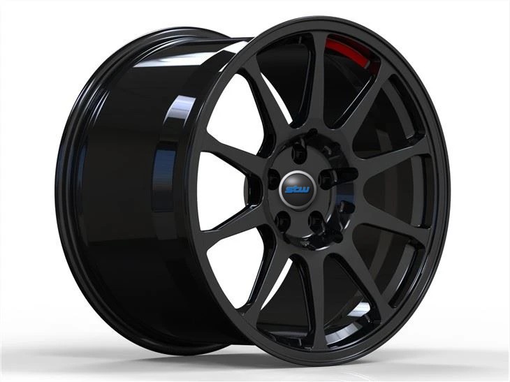 Forged Custom 1 Piece Wheels For Audi R8 Gloss Black Aluminum Alloy Car Wheel 20 Inch 21 Inch