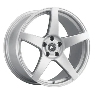 19″ FORGESTAR WHEELS CF5 GLOSS SILVER FINISH RIMS