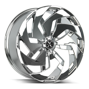 26″ XCESS WHEELS X04 CHROME FINISH RIMS
