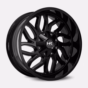 20″ HARDROCK WHEELS H105 DESTROYER MATTE BLACK OFF-ROAD RIMS