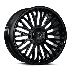 22″ DOLCE LUXURY WHEELS LUSSO GLOSS BLACK FINISH RIMS