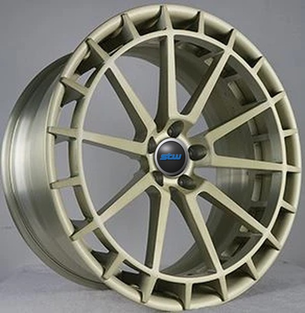 AMG E63 Light Gold Brushed 2 Piece Forged Wheels Of 21x10 And 21x11