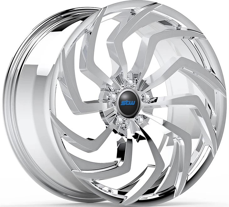 Real Chrome Custom 1-PC Forged Rims 20x8.5 And 20x10.5 For BMW X3