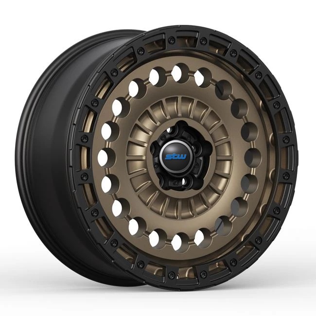 Off Road Wheels 20inch 20x8.5 For Renge-Rover Discovery 5 Matte Bronze Black 4X4 Beadlock Rims
