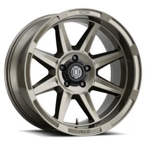 20″ ICON ALLOYS WHEELS BANDIT GLOSS BRONZE OFF-ROAD RIMS