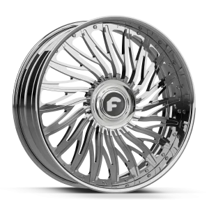 20″ FORGIATO WHEELS DOBBIAMO CHROME XL FLOATING CAP FORGED FINISH RIMS