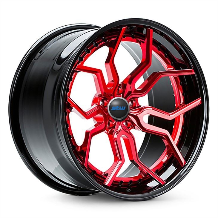 Fashion China 2 Piece Forged Directional Wheel Front And Rear Rims For Pick Up