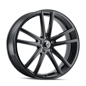 20″ KRAZE WHEELS KR190 LUSSO GLOSS BLACK RIMS