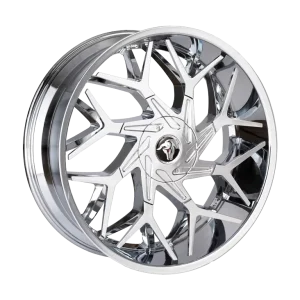 26″ DIABLO WHEELS MAGNEETO CHROME FINISH RIMS