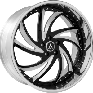 22″ ARTIS FORGED WHEELS TWISTER-M 2-TONE FINISH RIMS