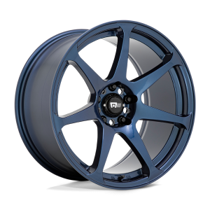 17″ MOTEGI RACING WHEELS MR154 BATTLE MIDNIGHT BLUE FINISH RIMS