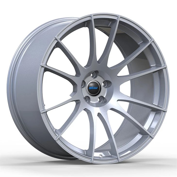 19x8.5 Gloss Silver Forged Wheels For VW Jetta Gli 2022