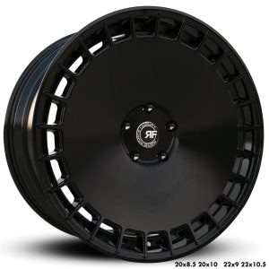 22″ ROAD FORCE WHEELS RF30 GLOSS BLACK FINISH RIMS