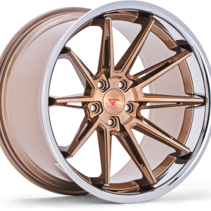 22″ FERRADA WHEELS CM2 BRUSHED COBRE CHROME LIP FINISH RIMS