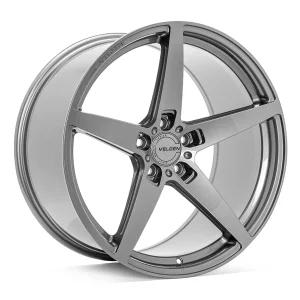 22″ VELGEN WHEELS CLASSIC5 V2 GLOSS GUNMETAL FINISH RIMS