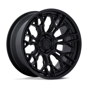 22″ FUEL WHEELS FC409 HIVE MATTE BLACK GLOSS BLACK LIP OFF-ROAD FUSION FORGED RIMS