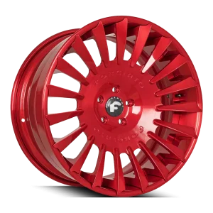20″ FORGIATO WHEELS CALIBRO-ECL CANDY RED FORGED FINISH RIMS