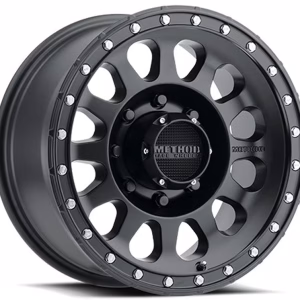17″ METHOD WHEELS MR315 MATTE BLACK OFF-ROAD RIMS