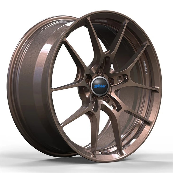 19 X (8~12) Custom Forged 1-PC Rims 5-Y Spoke Satin Bronze For Mercedes-Benz V-Class W447 2015 .. 2025