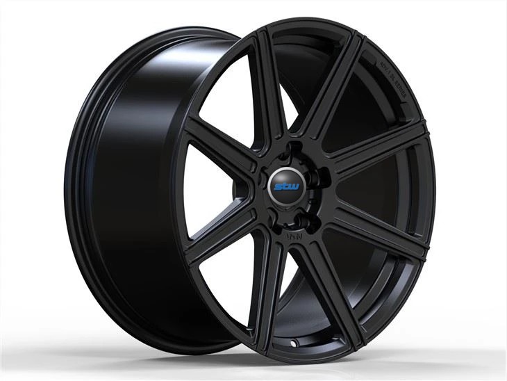 Forged Monoblock Matte Black Rims For Bmw F10 Adv1 Design