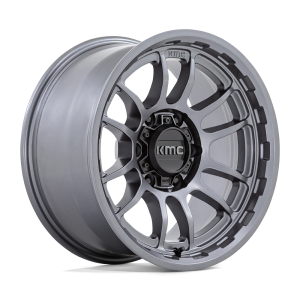20″ KMC WHEELS KM727 WRATH MATTE ANTHRACITE FINISH RIMS