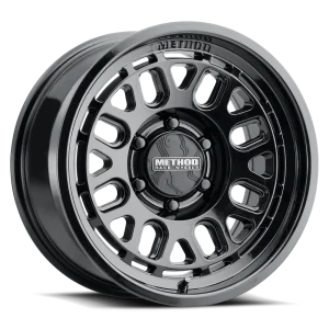 18″ METHOD WHEELS MR321 GLOSS BLACK FINISH RIMS