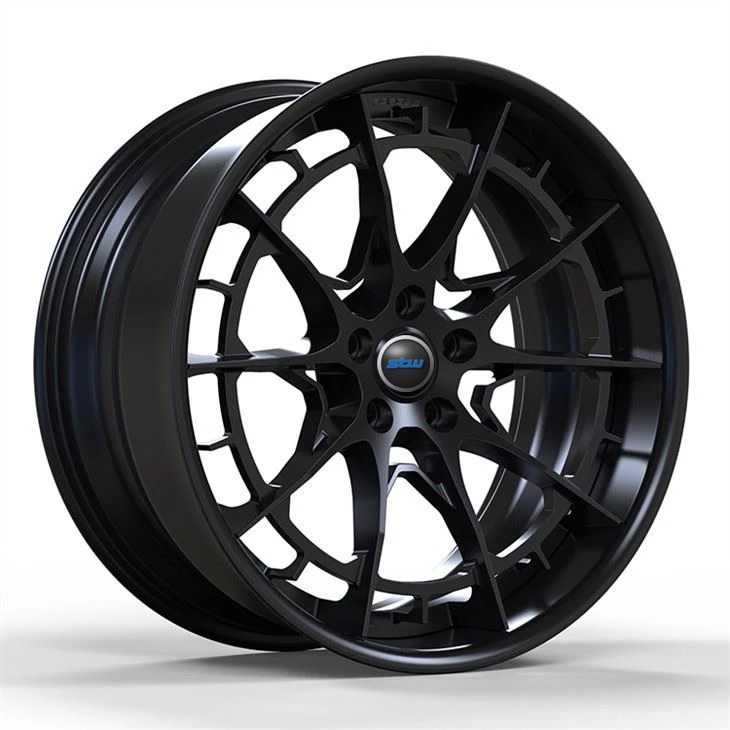 Gloss Black Forged Rims 5x112 Fit For Benz CLS
