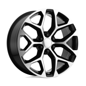 26″ PERFORMANCE REPLICAS WHEELS PR176 GUNMETAL MACHINED RIMS