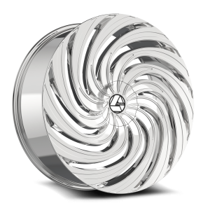 18″ AZARA WHEELS AZA-535 CHROME FINISH RIMS