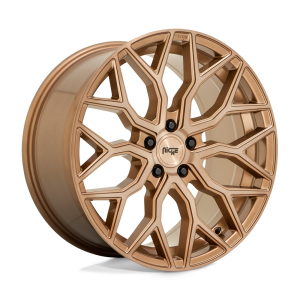 20″ NICHE WHEELS M263 MAZZANTI BRONZE BRUSHED FACE FINISH RIMS