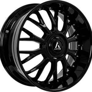22″ ARTIS FORGED WHEELS NEW GRIND-XL FULL BLACK FINISH RIMS