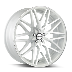 18″ SHIFT WHEELS FORMULA WHITE MACHINED RIMS