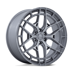 22″ NICHE WHEELS NC284 ADRIA PLATINUM WITH BRUSHED FACE FINISH RIMS