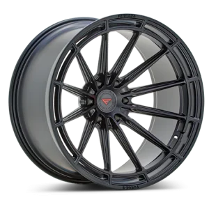 20″ FERRADA WHEELS FTR14 OBSIDIAN BLACK FLOW FORMED FINISH RIMS