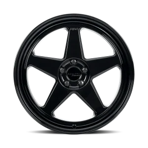 20″ KATANA WHEELS KR03 GLOSS BLACK FINISH RIMS