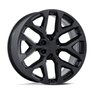 22″ PERFORMANCE REPLICAS WHEELS PR177 SATIN BLACK RIMS