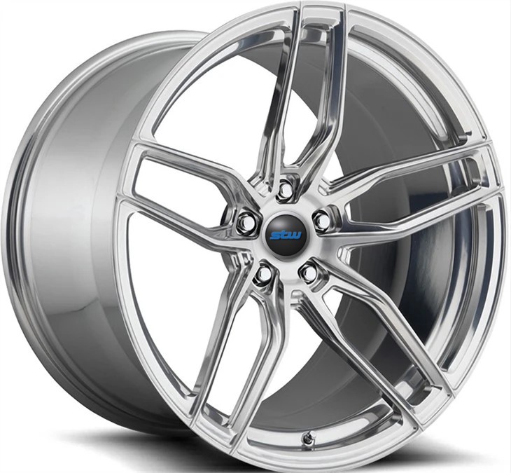 18 Inch Black Aluminum Alloy Forged Monoblock Wheels Rim For Luxury Car