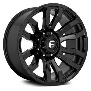 18″ FUEL WHEELS D675 BLITZ GLOSS BLACK OFF-ROAD RIMS